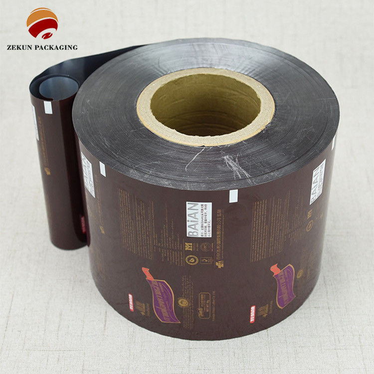 Özelleştirilebilir Panton Rengi Esnek Paket Rollstock Dikkat Çeken Tasarımlar