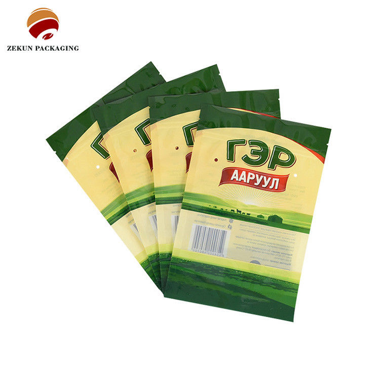 Özel CMYK/PANTON Yazdırılmış Gıda Paketleme Torbası Nem Dayanıklı PET/PE Atıştırmalık Çantası Gravure Yazdırılmış