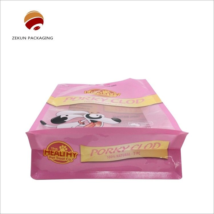 Açık veya özelleştirilmiş renkler ve örneklerle Stand Up Pocket Flat Bottom Bag