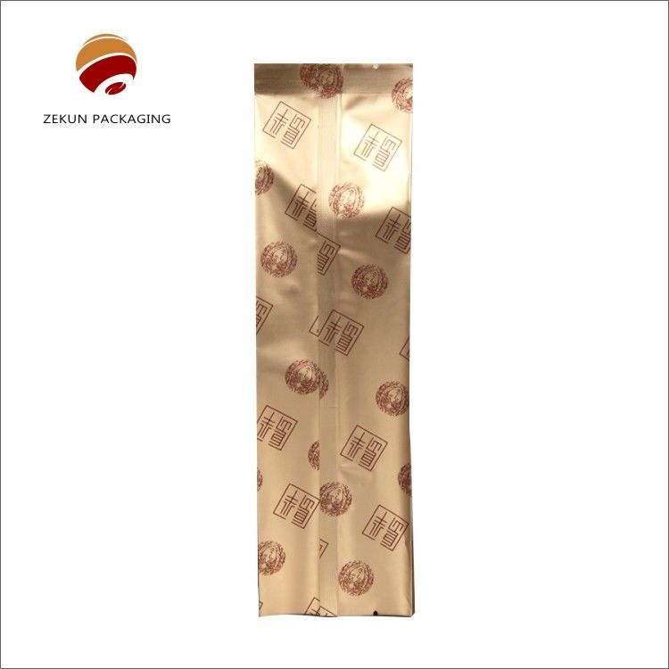 Özel Çay Paketleme Çantası CMYK Gravure Yazdırılmış Nem Dayanıklı ve Toz Dayanıklı Alüminyum Folyo Çantası