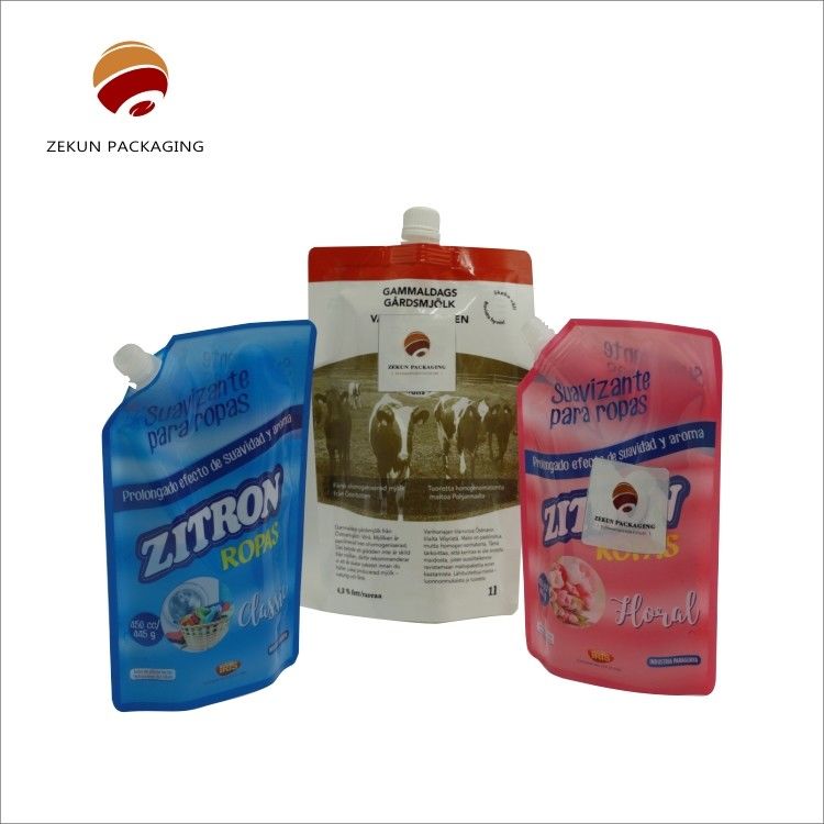 Özelleştirilmiş Logo Tekrar Kullanılabilir Sıvı Fırçalı Torba PET/OPP/AL 10 Renge Kadar