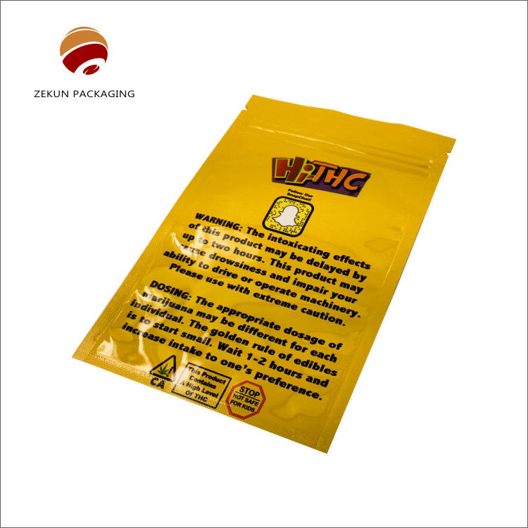PET/VMPET/PE Side Gusset Bag Packaging Çok Renkli Nem Kanıtlı