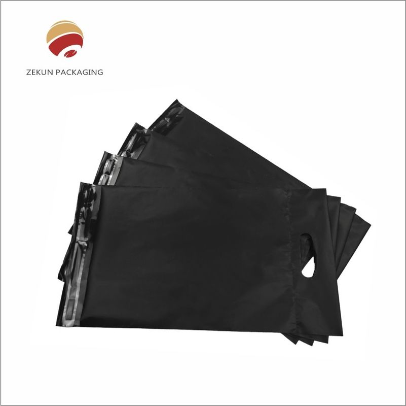 Kişiselleştirilmiş basılı POLY Posta Çantaları CMYK/PANTON Rengi Siyah