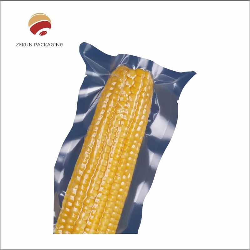 Açık gıda vakumlu mühürleyici torbalar Nylon ısı mühürleyici ambalajlar 10 renge kadar