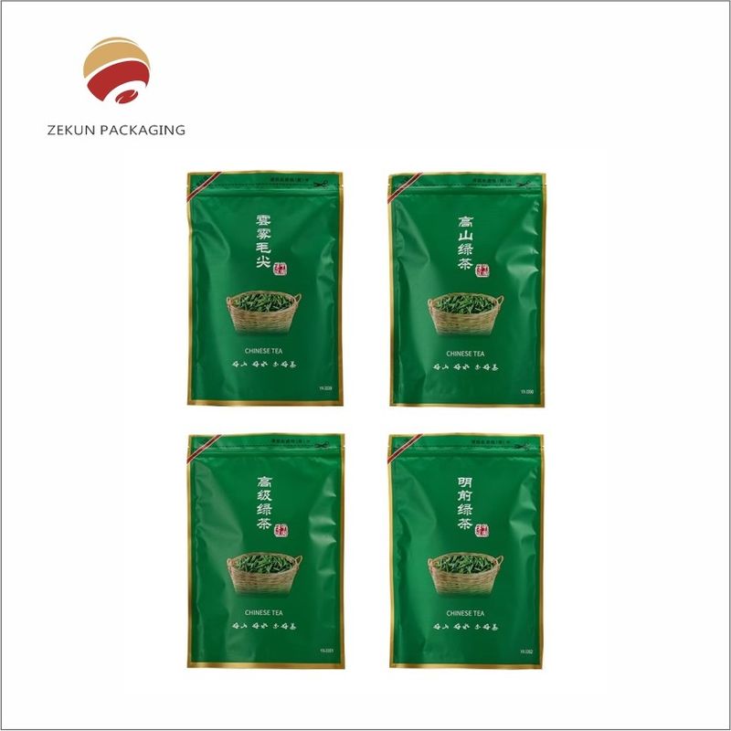 Özel Çay Paketleme Çantası 30-2000g Çay için Matt veya Parlak Finish