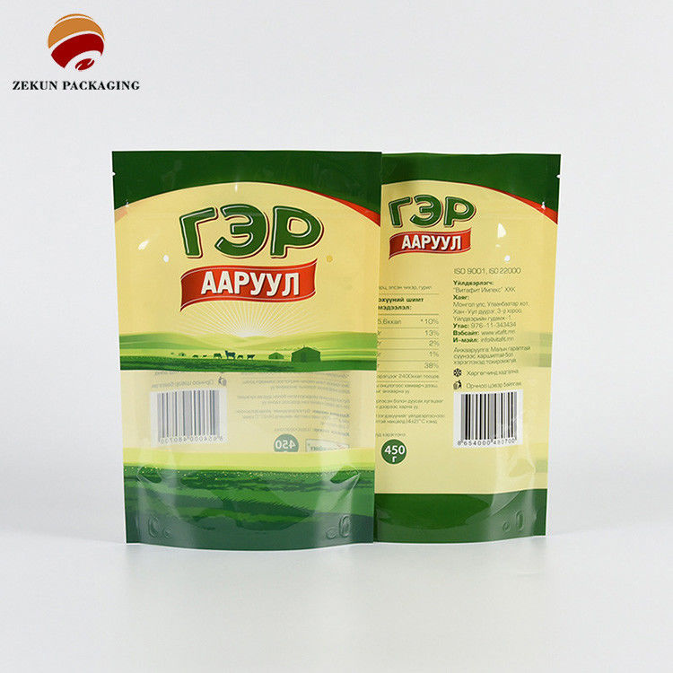 Özel CMYK/PANTON Yazdırılmış Gıda Paketleme Torbası Nem Dayanıklı PET/PE Atıştırmalık Çantası Gravure Yazdırılmış